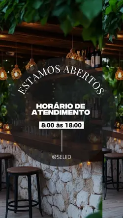 Estamos abertos