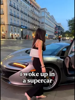 wokeup in fancy car