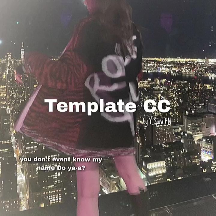 capcut template cover