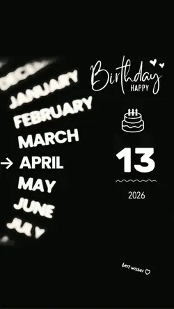 Hbd 13 april 2026