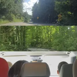 Roller coaster ride