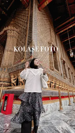 Kolase foto estetik