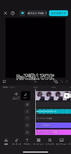 Proで遊んでみたんご