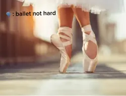 Ballet doesn’t hur