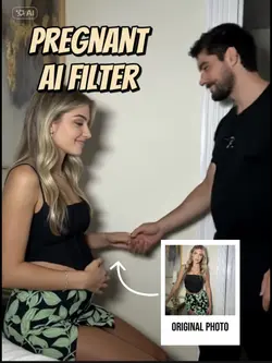 Pregnant AI filter