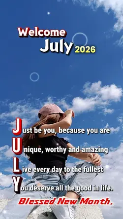 welcome july 2026