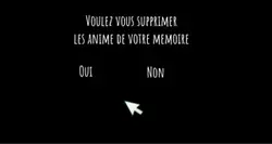 Veut tu supprimer 