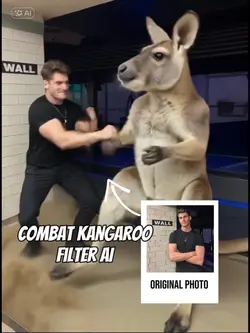 Combat kangaroo AI