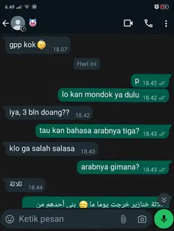 trend chat lagi??