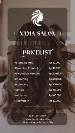 story : pricelist