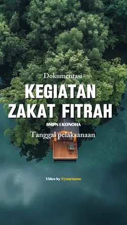 kegiatan zakat fitra