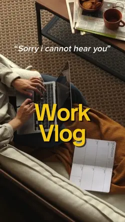 Work vlog