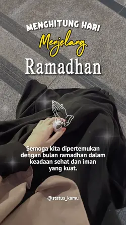 menjelang ramadan