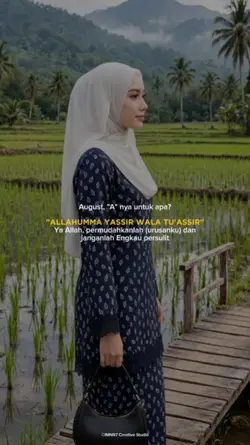 August, "A" nya apa 