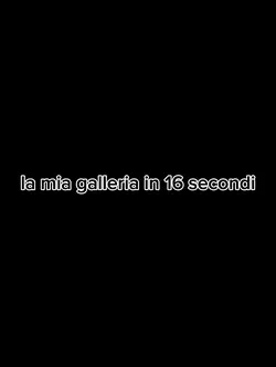 la mia galleria in 