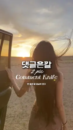댓글은칼 -Comment Knife 