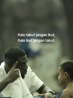 Kalo takut jangan ik