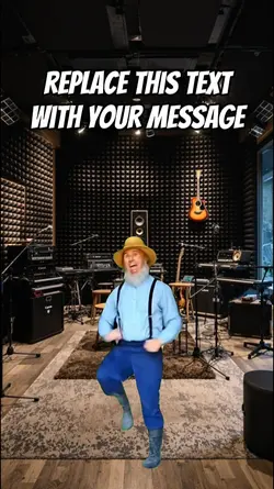 amish man dancing