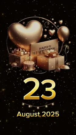 hbd 23 august 2025