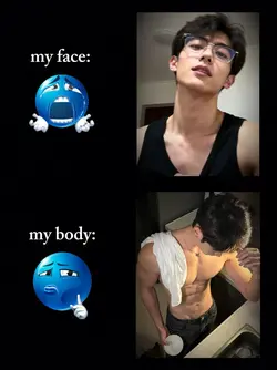 my face vs my body