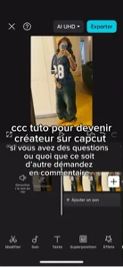 tuto créateur capcut