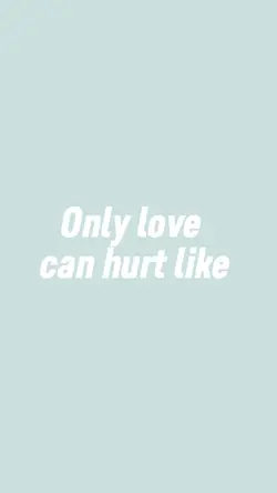 Only Love… 💔