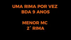 UMA RIMA POR VEZ 
