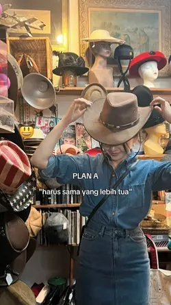 plan A harus sama yg