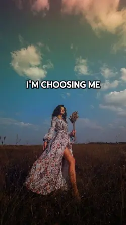 I'm choosing me