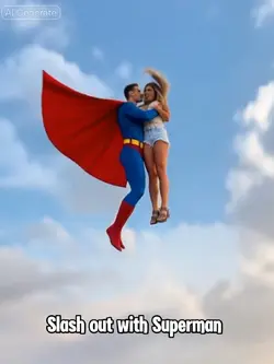 FLYING WITH SUPERMAN