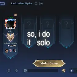 i do it solo