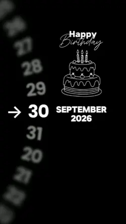 HBD 30 September