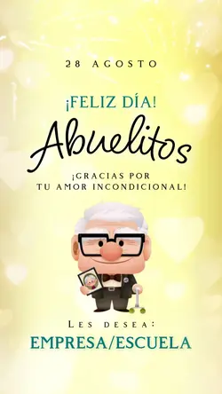 Tarjeta Abuelos