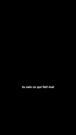 ce qui fait mal