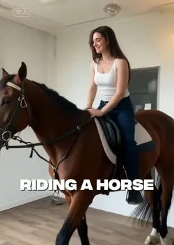 riding a Horse 