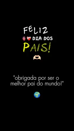 feliz dia dos pais 