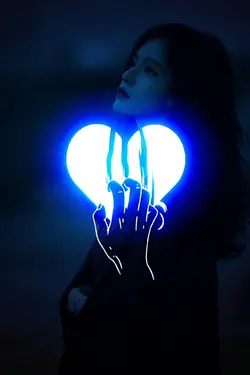 glowing sad beat