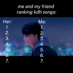 Ranking kdh songs 