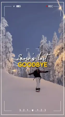 snow's last goodbye