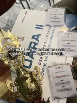 terus berusaha