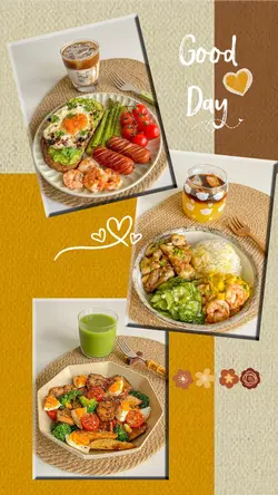 3 pics food