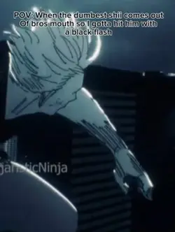 Gojo edit POV 