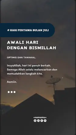 Hari Pertama Juli
