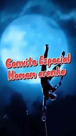 Convite Homem Aranha