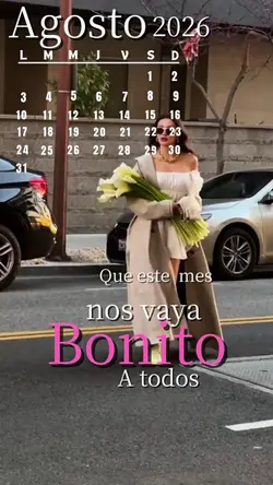 Bienvenido agosto