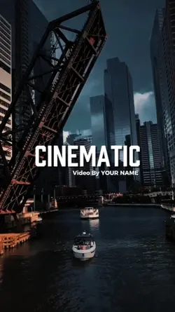 CINEMATIC VLOG
