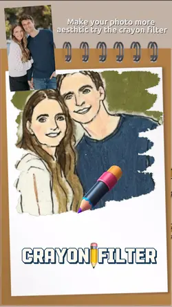 Crayon filter