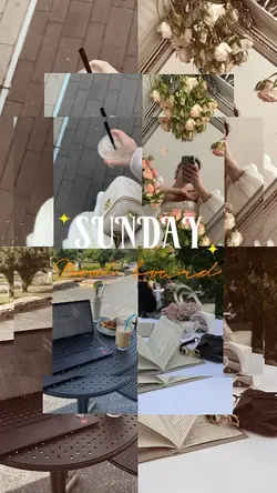 Sunday mood board