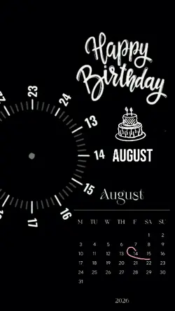 bday 14 august 2026