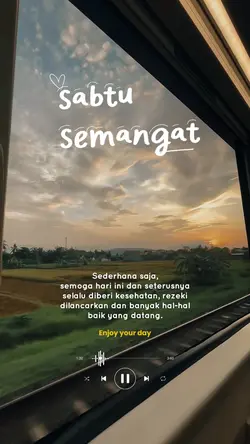 sabtu semangat